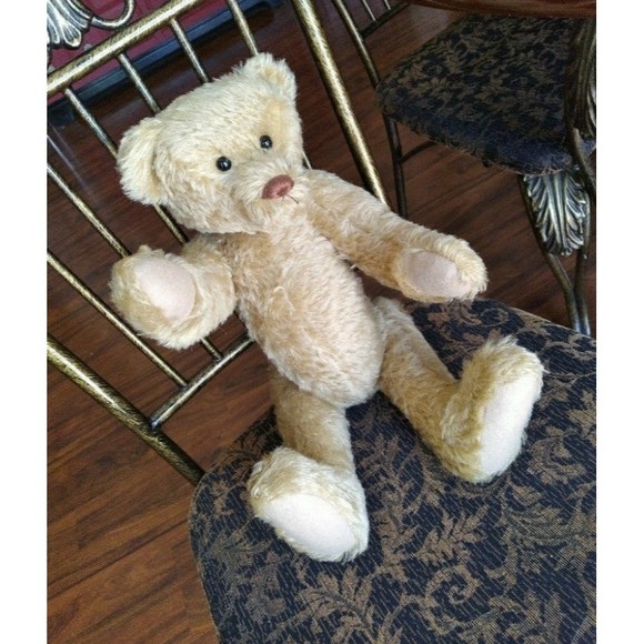 BEAR MOHAIR BEAR 19" TALL  JOINTED - Picture 2 of 8